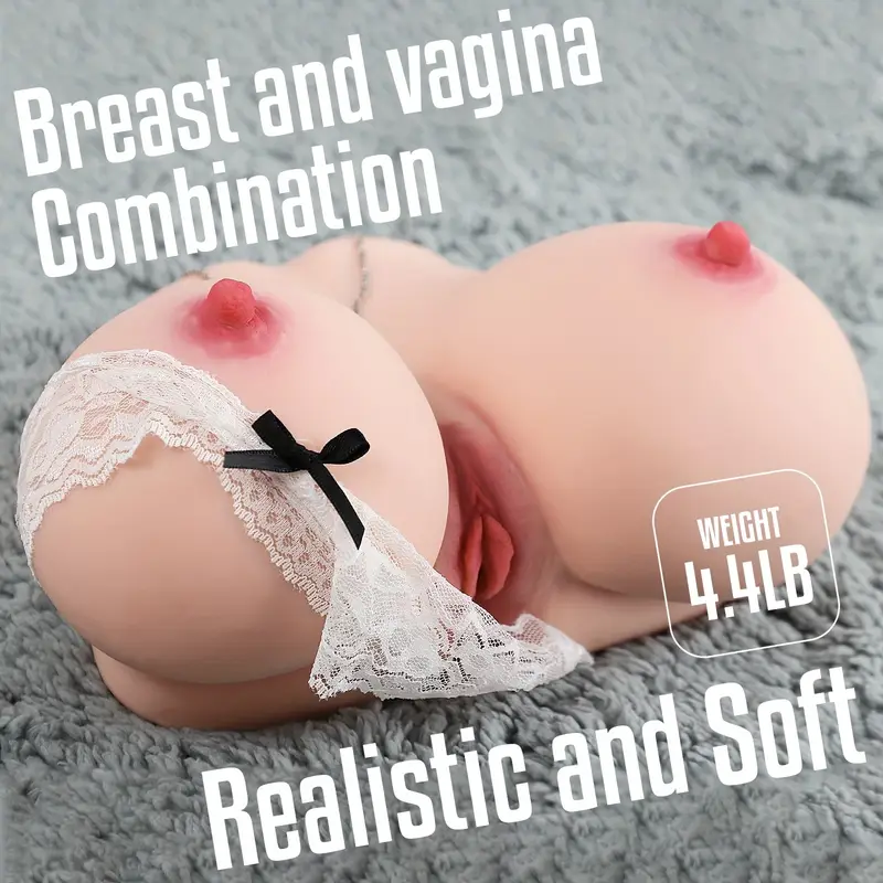 muñeca con doble pecho y vagina