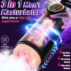 3in 1 Automatic Male Masturbator