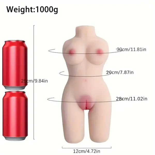Luxury Realistic Torso Doll – Ultimate Male Pleasure