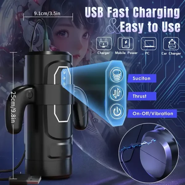 Ultimate Male Masturbator – Automatic Powerful Masturbator
