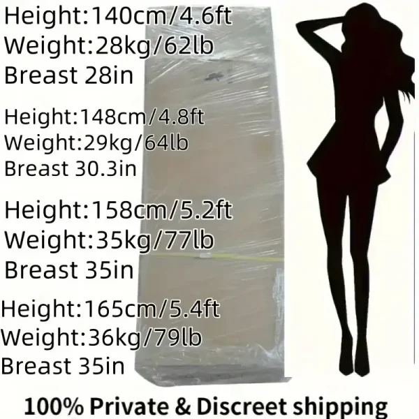 Realistic Life Size Silicone Love Doll