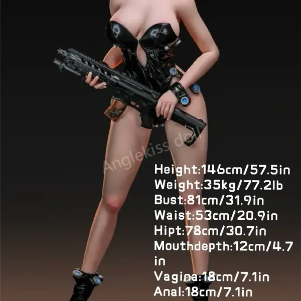 Realistic 3-Hole Sex Doll