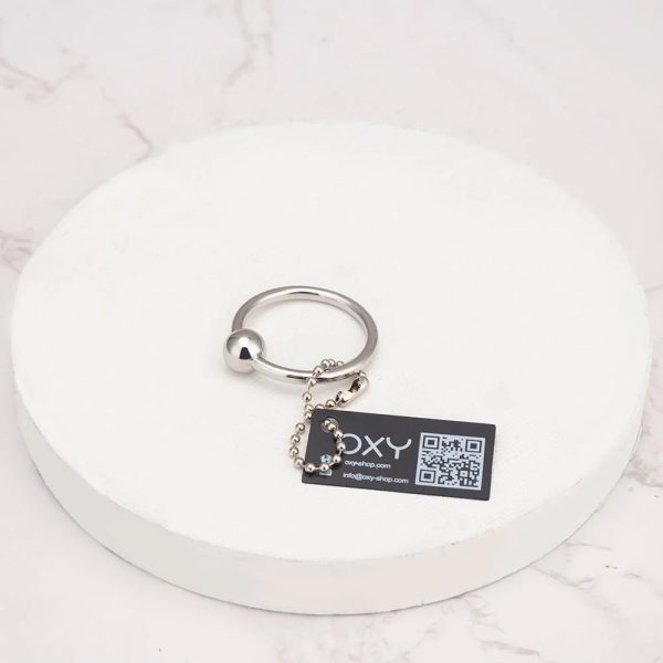 Luxury Steel Penis Ring – Intense Frenulum Stimulation & Medical-Grade Pleasure Enhancer