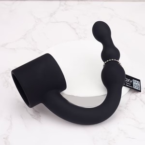 Dual Pleasure Cock Ring with Anal Plug – Luxury 2-in-1 Pleasure Device for Intense Sensations
