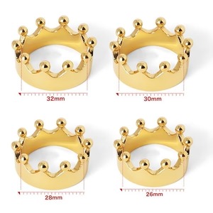 Regal 24K Gold Crown Glans Ring – Majestic Pleasure & Luxury Fit