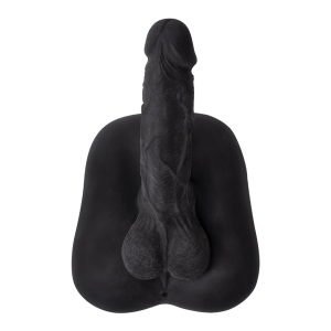 Torso Small Deluxe Men Black – Premium Realistic Male Torso with Flexible Spine