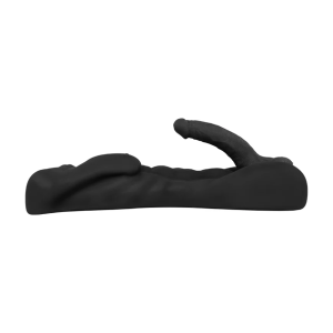 Deluxe Male Pleasure Torso - Ultra-Realistic Black Silicone Masterpiece