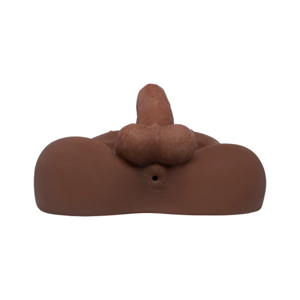 Deluxe Male Torso - Ultra-Realistic Silicone Pleasure Torso with Articulated Penis