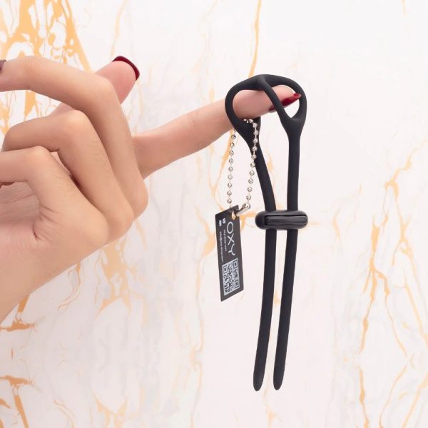 Adjustable Cock and Ball Tie – Flexible TPR Pleasure Restraint