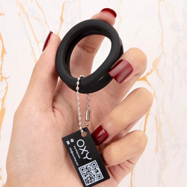 Luxury Silicone Penis Rings (6-Piece Set) – Premium Stretchable Cock Rings for Stronger