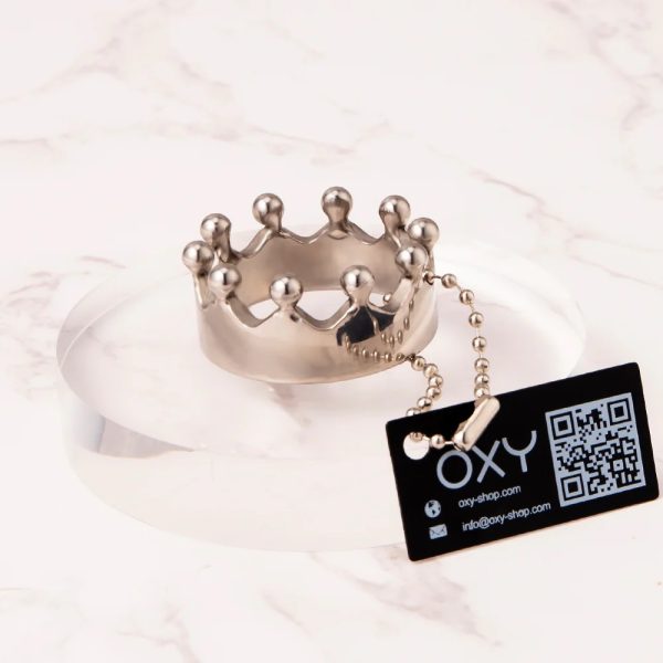 Royal Crown Glans Ring - Luxury Penis Jewelry Fit for a King