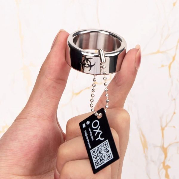 Biohazard Glans Ring – Edgy Pleasure Jewelry & Frenulum Stimulator