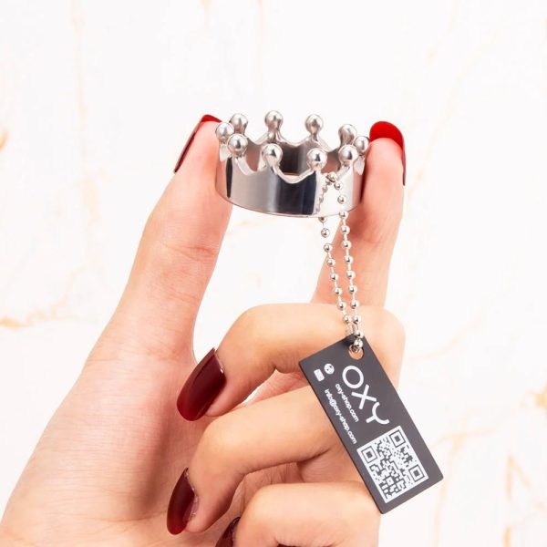 Royal Crown Glans Ring - Luxury Penis Jewelry Fit for a King