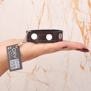 Leather Collar Adjustable Penis Ring – Luxury Leather Cock Ring for Custom Fit & Enhanced Pleasure