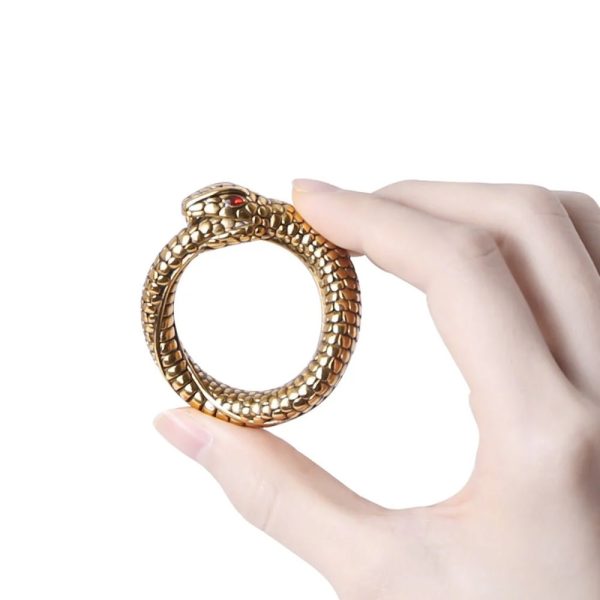 Nikki's Gold-Gilded Glans Guardian – Mythical 24K Luxury Pleasure Jewelry