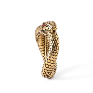 Nikki's Gold-Gilded Glans Guardian – Mythical 24K Luxury Pleasure Jewelry