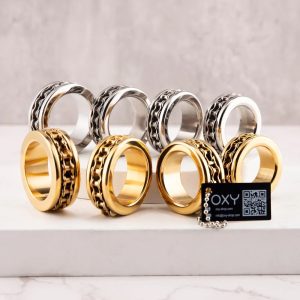 Chain Glans Ring – Premium Weighted Stainless Steel Pleasure Jewelry