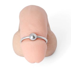 Luxury Steel Penis Ring – Intense Frenulum Stimulation & Medical-Grade Pleasure Enhancer