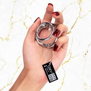 Chastity Training Ring – Locking Double Cock Ring System
