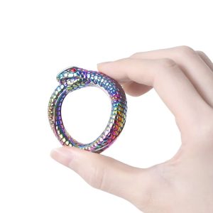 Serpent Glans Ring – Mythic Pleasure Jewelry & Sensual Stimulator