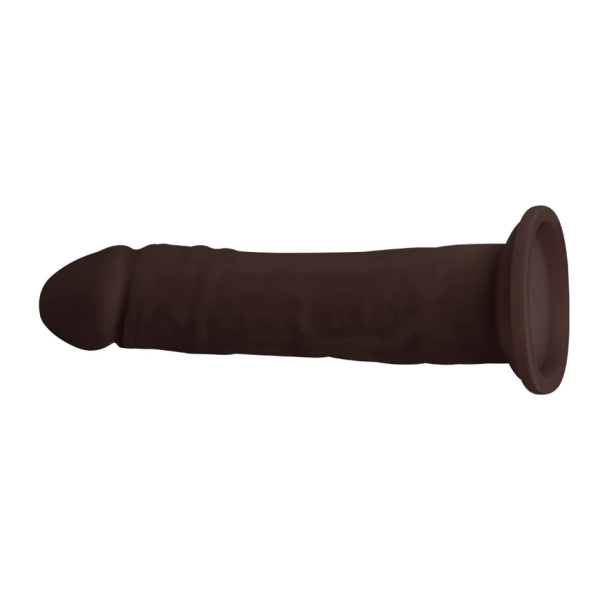 Hyperrealistic Brown Dildo – Lifelike Veined Silicone with Powerful Suction Cup