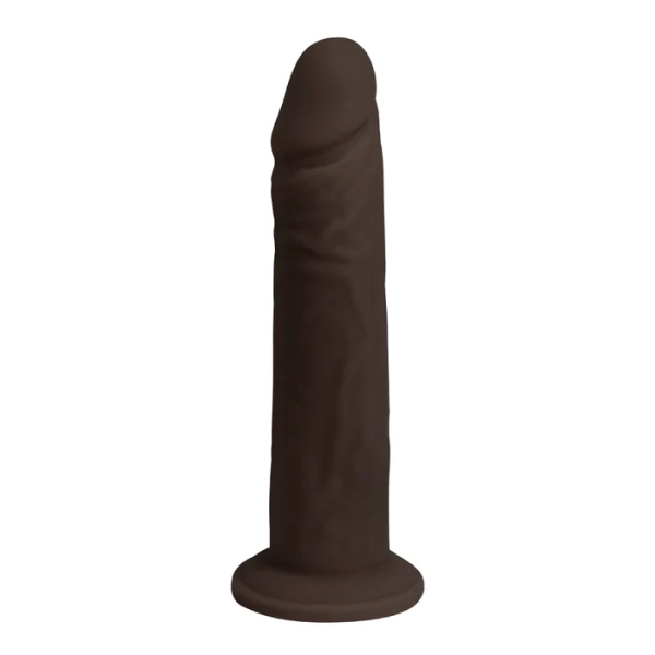 Hyperrealistic Brown Dildo – Lifelike Veined Silicone with Powerful Suction Cup
