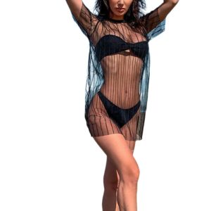 Mesh Blouse Beach Skirt