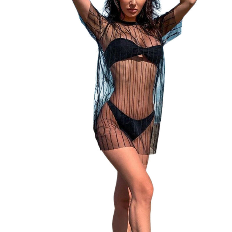 Mesh Blouse Beach Skirt