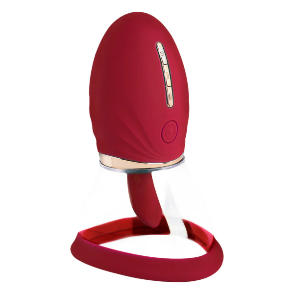 Adoramor Clitoral Stimulator – Realistic Oral Sex Simulation with Suction & Tongue Action