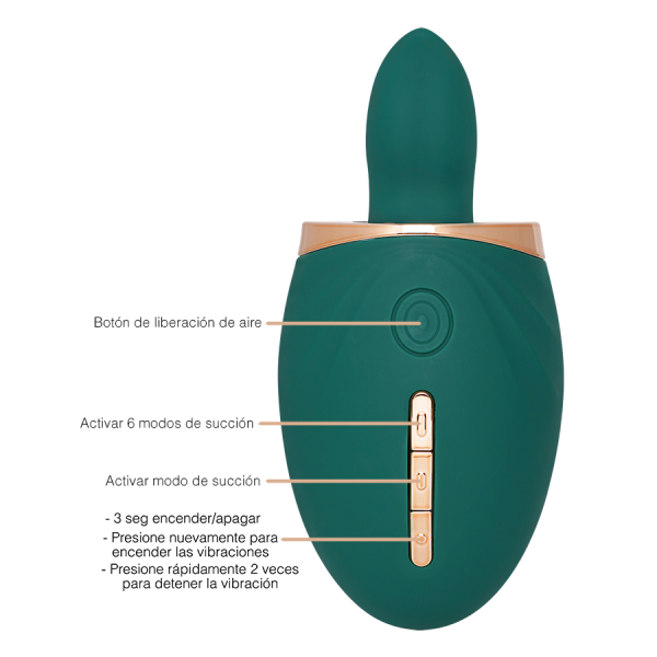 Alon Pink Dual Vibrator – Clitoral Suction & G-Spot Stimulation in One