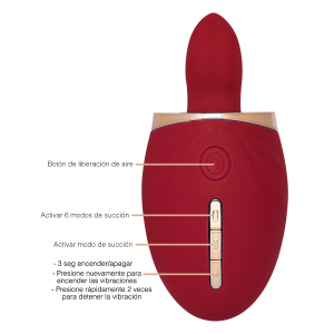 Adoramor Clitoral Stimulator – Realistic Oral Sex Simulation with Suction & Tongue Action
