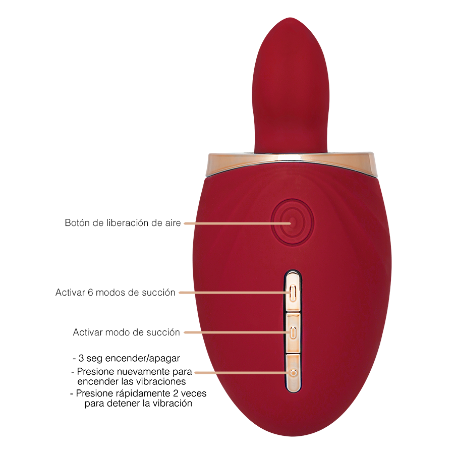 Adoramor Clitoral Stimulator – Realistic Oral Sex Simulation with Suction & Tongue Action
