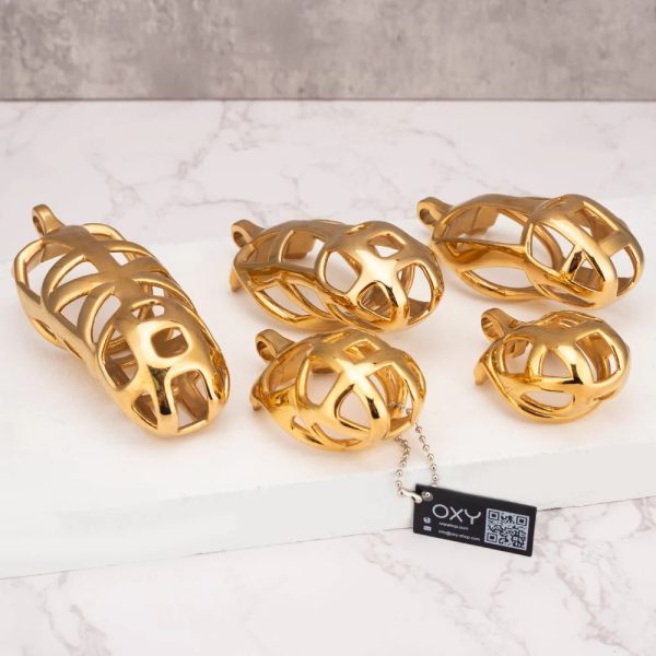 Luxury Gold Guardian Chastity Spare Tube – Premium Fit & Unrivaled Comfort