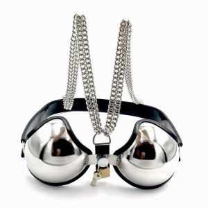 Luxury Metal Bondage Bra - Ultimate Breast Restraint (3 Colors)