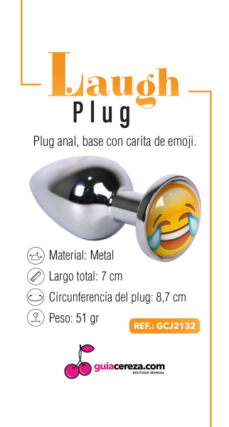 Playful Emoji Face Anal Plug – Whimsical & Discreet Metal Pleasure