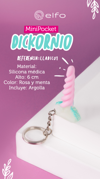 Elf MiniPocket Dickornio - Playful Discreet Pleasure Keychain for Fantasy-Inspired Fun
