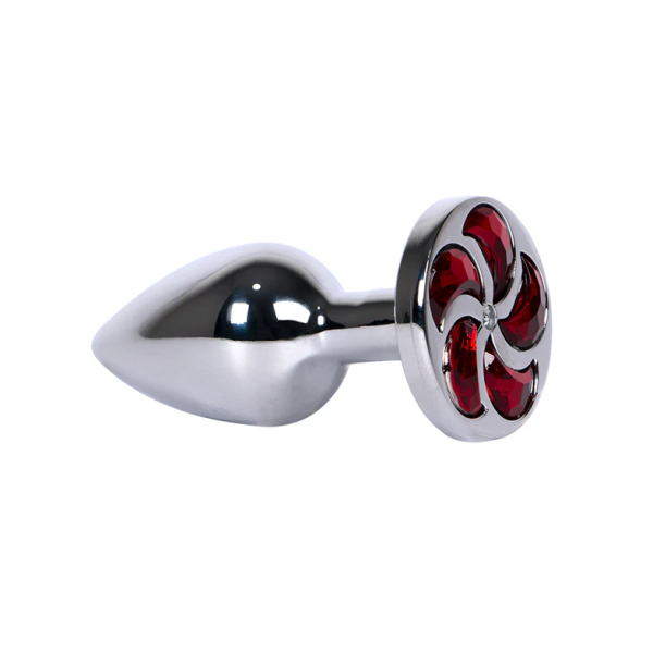 Luxury Spiral Jewel Plug - Weighted & Stimulating