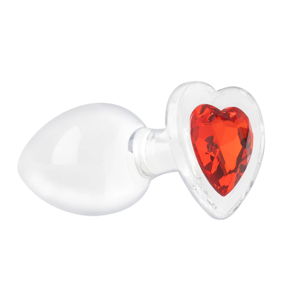 Little Love Glass Anal Plug – Hypoallergenic, Playful & Ultra-Sleek
