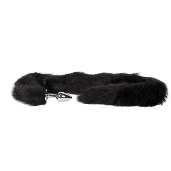 Ultra-Realistic Black Fox Tail Plug – Premium, Comfortable & Discreet for Roleplay & Cosplay
