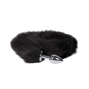 Ultra-Realistic Black Fox Tail Plug – Premium, Comfortable & Discreet for Roleplay & Cosplay