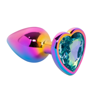 Exquisite Holographic Anal Plug – Crystal-Encrusted Luxury