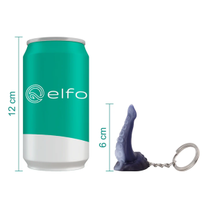 Elf MiniPocket Kraken Keychain - Fantasy-Inspired Discreet Pleasure for Playful Adventures