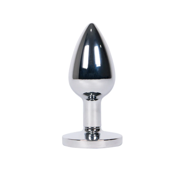 Luxe Spiral Rose Plug – Jeweled Stainless Steel Pleasure Jewelry