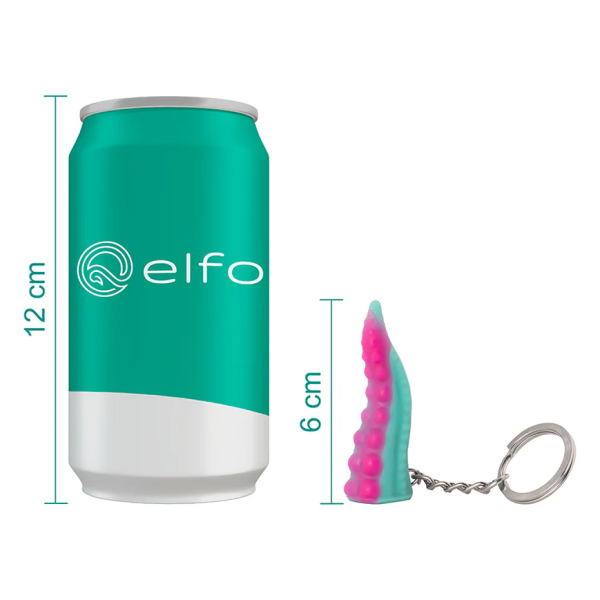 Elf MiniPocket Tentacle - Whimsical Pleasure Keychain
