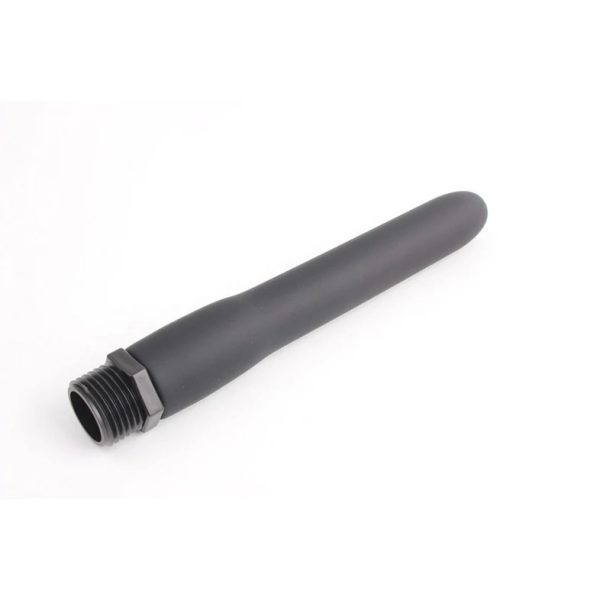 Bum Buddy Black 5.9" – Premium Silicone Anal Douche for Safe, Mess-Free Cleansing