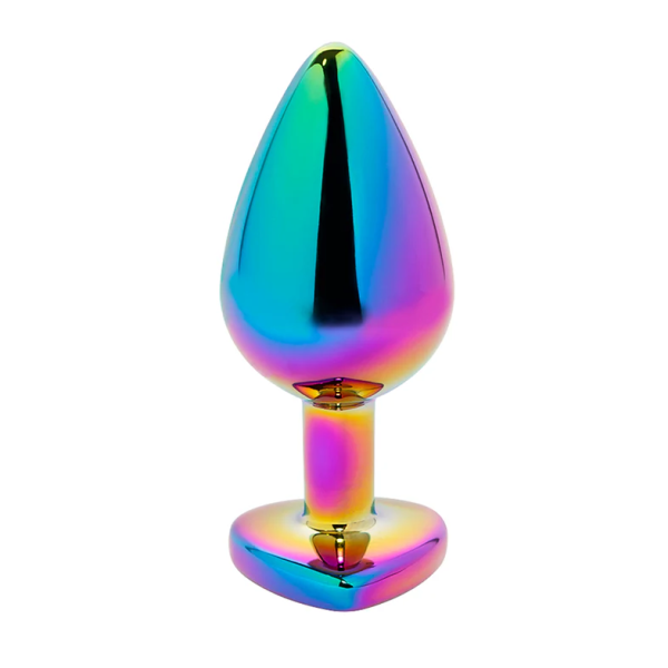 Exquisite Holographic Anal Plug – Crystal-Encrusted Luxury