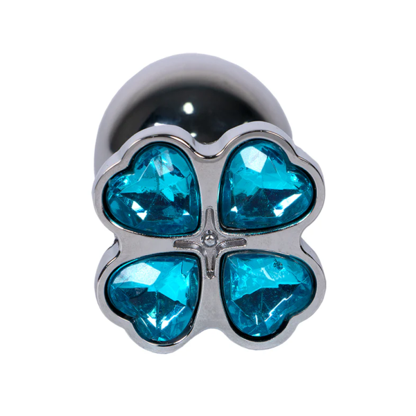 Blue Gem Flower Plug – Dazzling, Safe & Beginner-Friendly Anal Jewelry