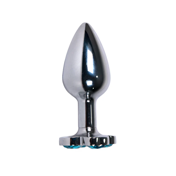 Blue Gem Flower Plug – Dazzling, Safe & Beginner-Friendly Anal Jewelry
