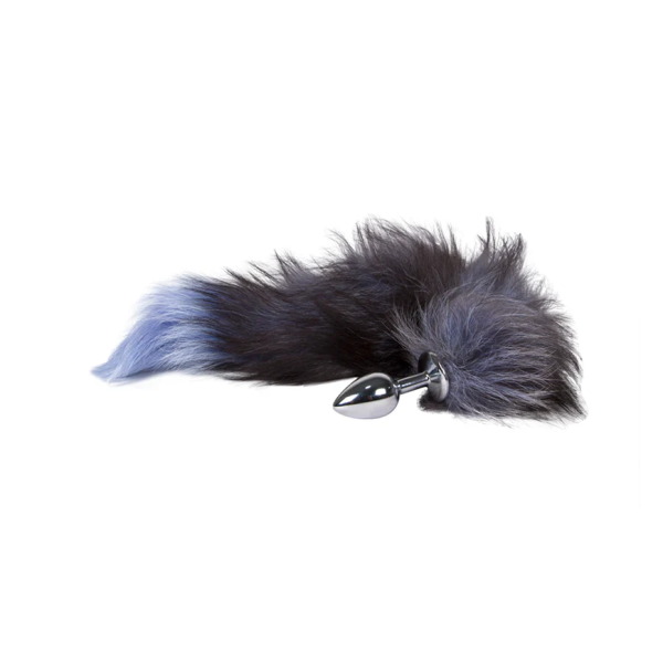 Wolf Tail Plug - Premium Stainless Steel Anal Toy with 31cm Faux Fur Tail for Ultimate Fantasy Play