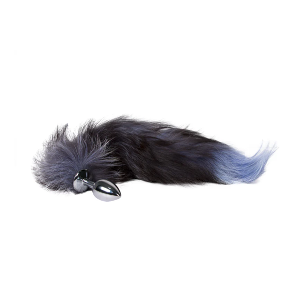 Wolf Tail Plug - Premium Stainless Steel Anal Toy with 31cm Faux Fur Tail for Ultimate Fantasy Play